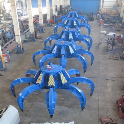 廢鋼用什么抓斗作業？浩鑫起重機械專業解答